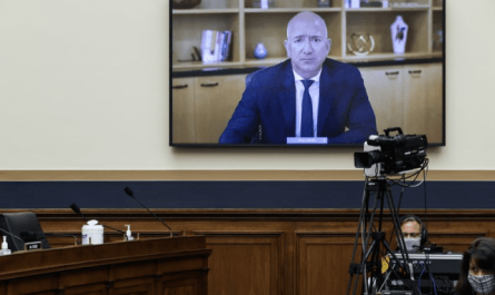 declaración de feff bezos en el congreso de EEUU